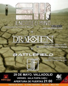 Encoded Mind + Drakken + Battlefield @ Porta Caeli (Valladolid) | Valladolid | Castilla y León | España