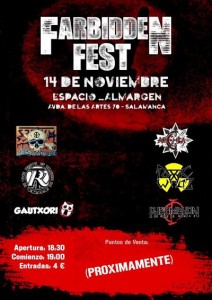 II Farbidden Fest @ Espacio Almargen (Salamanca) | Salamanca | Castilla y León | España