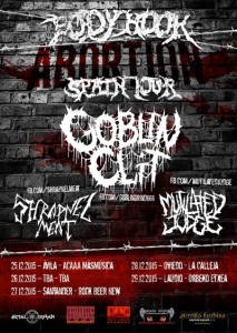 GoblinClit + Shrapnel Meat + Mutilated Judge @ ACAAA Más Música (Ávila) | Ávila | Castilla y León | España