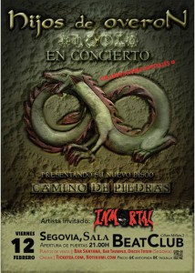 Hijos de Overon + Inmortal @ Beat Club (Segovia) | Segovia | Castilla y León | España