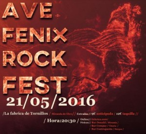 Ave Fénix Rock Fest @ Fábrica de Tornillos (Miranda de Ebro) | Miranda de Ebro | Castilla y León | España