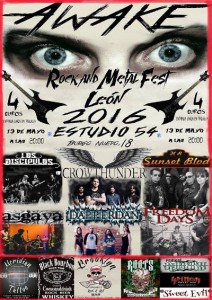 Awake Rock and Metal Fest @ Estudio 54 (León) | León | Castilla y León | España