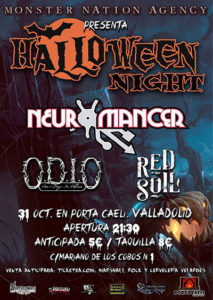 Neuromancer + Odio + Red Soul @ Porta Caeli (Valladolid) | Valladolid | Castilla y León | España