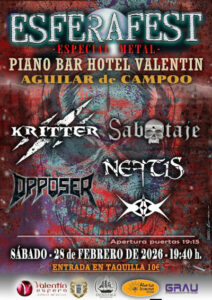 Esfera Fest 2026 @ Hotel Valentín (Aguilar de Campoo)