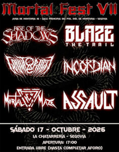 Mortal Fest 2026 @ CSA La Chatarrería (Segovia)